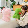 Cute Dinosaur Plush Toy Creative Couple Dolls Stuffed Animal Lovely Doll Kids Pillow Wholesale Birthday Gift Characters)