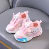 Lovely Children Girls Sneaker Cartoon Lightweight Led Luminous Sports Shoes