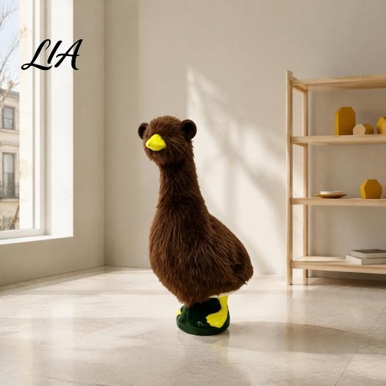 DIY Goose Dress Up Kit Animal Clothing for 23 Inch Porch Goose, Decorative Outfit, Creative Handmade Style Outfit Costume Yard And Garden, Seasonal