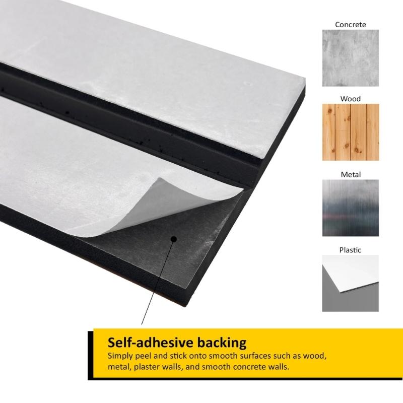 No Tool Installation Car Protection Pad Foam With High Visibility Design Prevents Scratches On Vehicles And Garage Walls