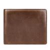 Men's Genuine Leather Wallet Short Anti-theft Brush Head Layer Cowhide Card Bag Business Retro Multi Card Position Money Clip