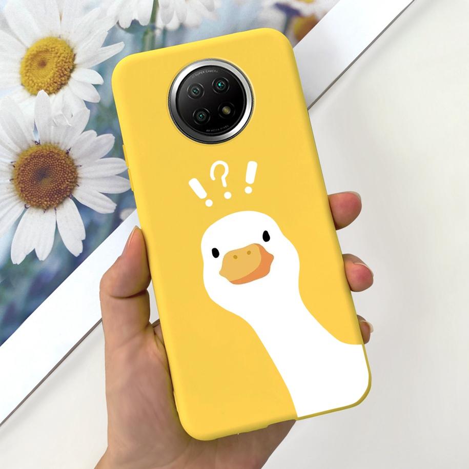 For Xiaomi Redmi Note 9T Note 9 5G Case Fashion Flower Shockproof Silicone Soft Matte Phone Cover For Xiomi Redmi Note 9T Fundas