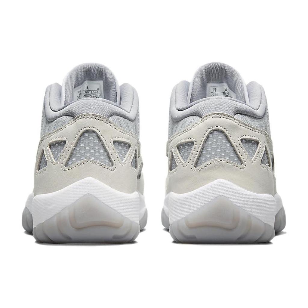 Кроссовки унисекс Air Jordan 11 Retro Low IE Light Orewood Brown Серые нейтрально-серые белые 919712-102