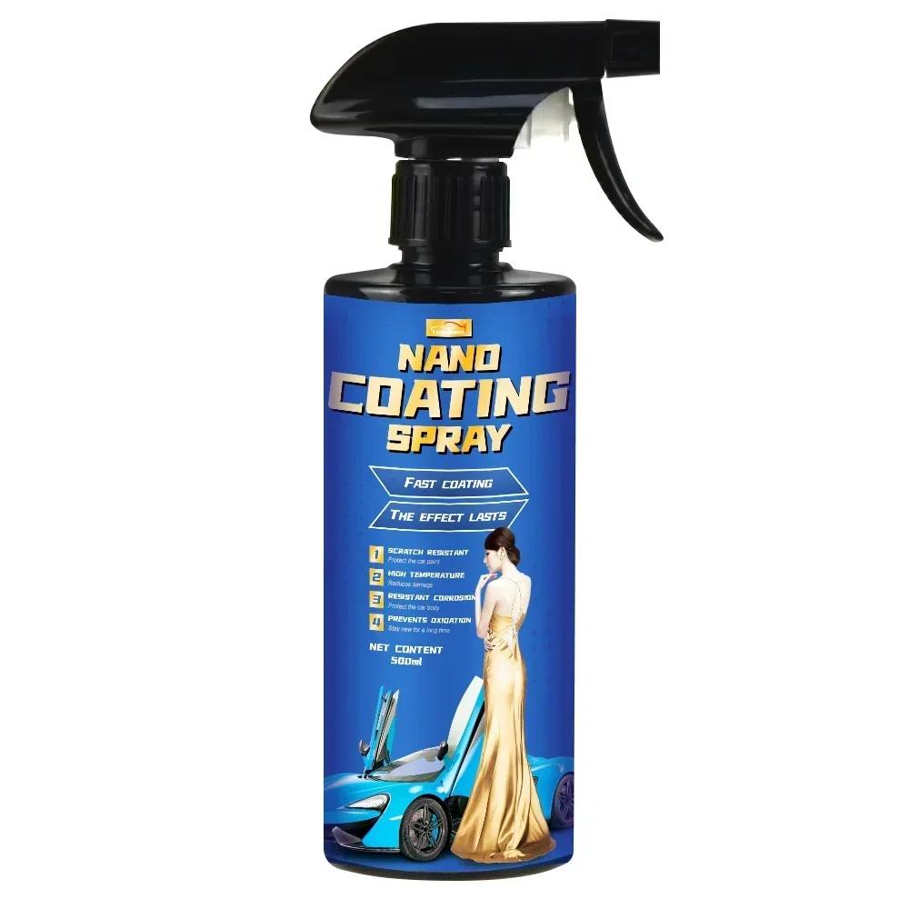 Керамика для покрытия автомобилей 1500 мл 9H наножидкое стекло покрытое кристаллом гидрофобная водостойкая полировка краска твердость полироль для автомобиля