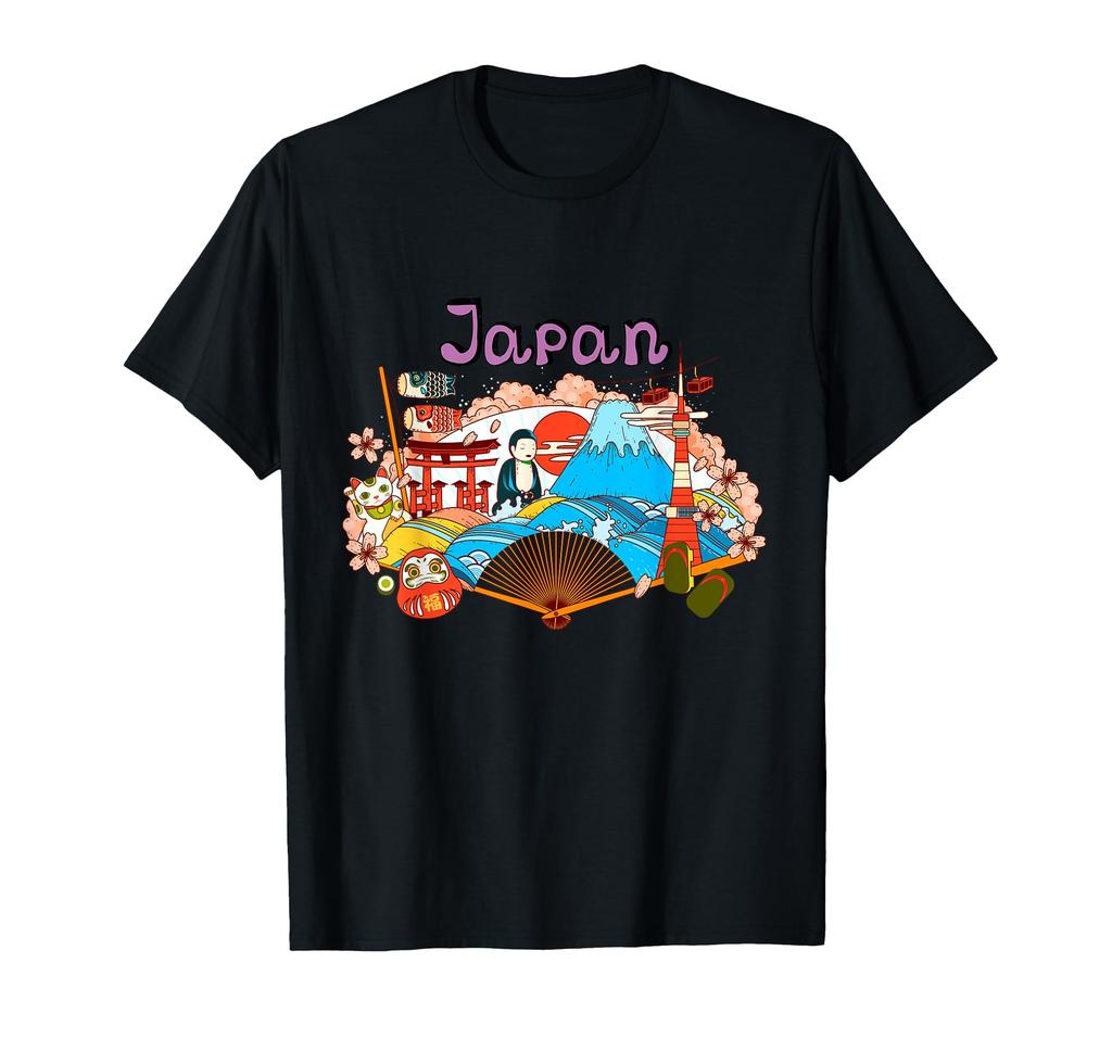 I Love Japan Nature Tokyo Japan Graphic Design & Culture, T-shirt