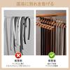 Beechwood Belt Hanger, Storage Tie Hanger, Anti-Slip Tie Rack, Plenty of Tie Storage, Rotating Underwear Storage, Belt Organizer, Space-Saving Wooden