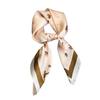 Magnolia Silk Scarf Women'S Scarf Imitation Silk Small Square Scarf Sweet Printed Scarf Shawl Versatile Sun Protection