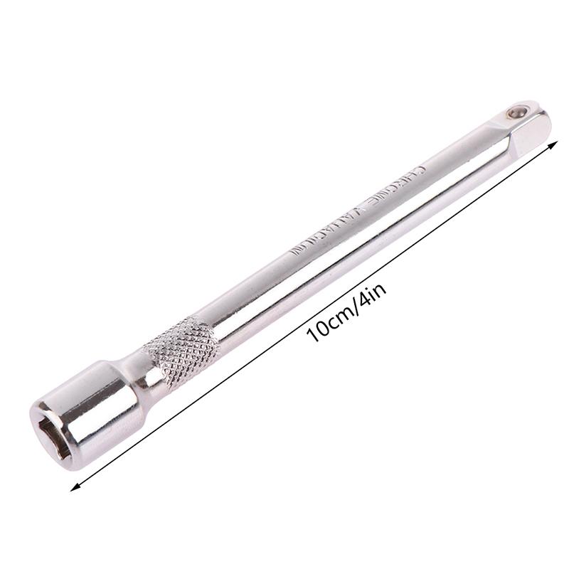 Удлинитель из хромированной стали, адаптер для торцевого ключа с трещоткой, 50/75/100 мм, удлинительная втулка, адаптер для электродрели