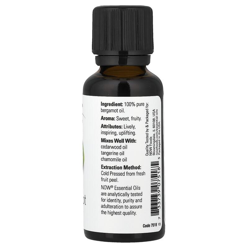 Essential Oils, Bergamot, 1 fl oz (30 ml)