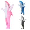Full Body Jumpsuit Inflatable Shark Costume Cute Blow Up Shark Suit Costume Props