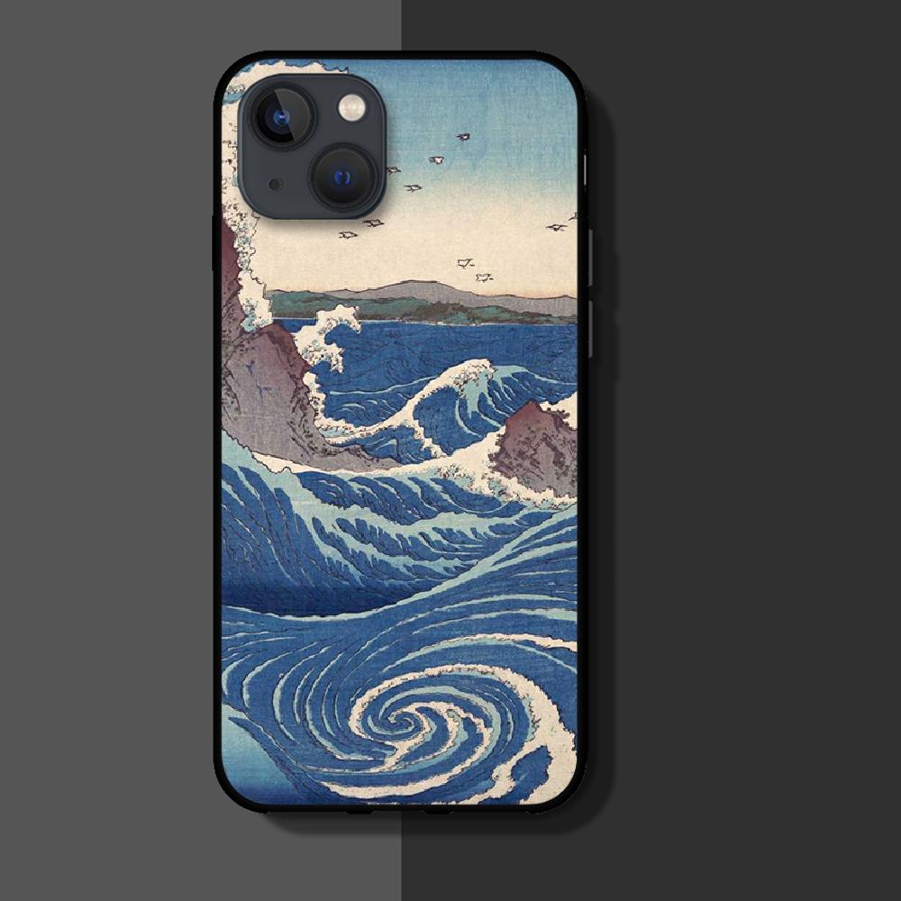 Чехол для телефона в японском стиле Ukiyo-e Art для iPhone Xiaomi Mi Samsung Galaxy Redmi Note AS 11 12 13 14 15 22 23 24 5G Pro Plus Max Fe Ultra