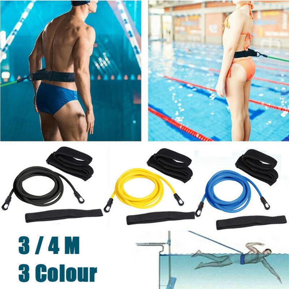 Training Band Swimming Pool Exerciser Swimming Bungee Exerciser Swim Training Resistance Belt