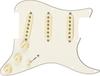 Guitar Parts Strat Parchment 11 Hole PG Pre-Wired Pickguard, Tex-Mex SSS,