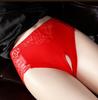 Sexy Hollow Lace Open Crotch Panties Transparent Briefs Underwear Erotic Women Breathable Underpant Comfort Intimate Lingerie