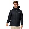 Powder Lite II Hooded Jacket, Mens Black Jacket