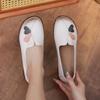 Fashion New Mom Shoes Middle-aged and Elderly Elegant Flat Shoes Soft Soled Comfortable Non Slip Butterfly Women's Shoes De Mujer 2025