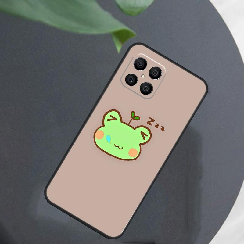 Милая мультяшная лягушка Чехол для Honor Magic 8 7 5 6 Pro Для Honor 200 400 Lite 50 70 90 X8c X8b X9a X9b X9c X9d Win