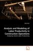 Книга Analysis and Modeling of Labor Productivity In Construction Operations