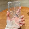 Прозрачный чехол для Samsung Galaxy S25 Edge S24 S23 S22 Ultra S24 S21 FE A56 A55 A16 A15 5G с рисунком бабочки, мягкий ТПУ чехол для телефона