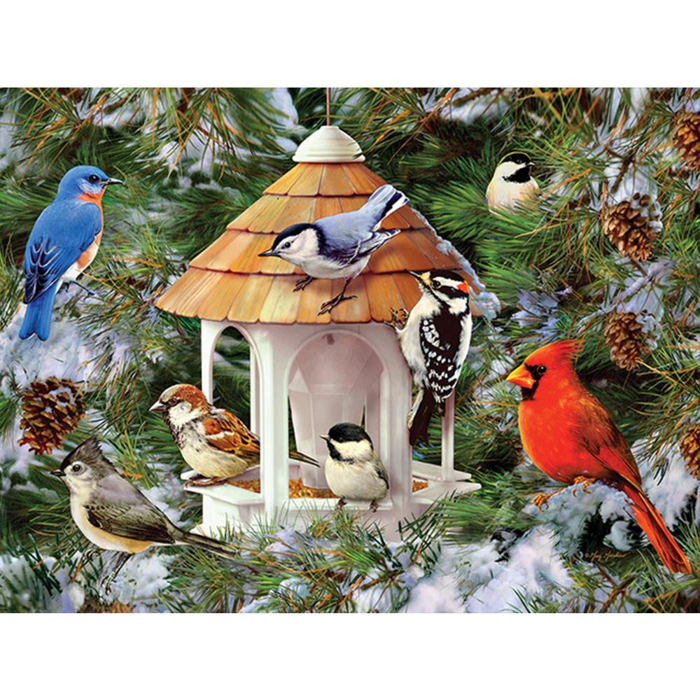 5D DIY Алмазная картина Цветочная мозаика Окно Полный дрель Алмазная вышивка Ремесленный комплект Изображение Горный хрусталь Домашний декор