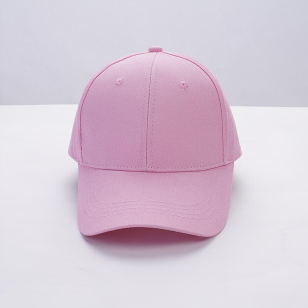 Hard Top Protective Baseball Cap Big Head Circumference Cap Breathable Sports Baseball Cap Women's Face Small Solid Color Hat