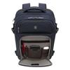 Victorinox Werks Traveler Boarding Bag Backpack with Pockets for a Laptop and an Antibacterial Compression Perfect for Business and Navy Blue 7.0