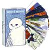 10.3*6cm White Winny Tarot-Whimsical Owl Guide for Intuitive Readings & Self-Discovery 78 Pcs Cards
