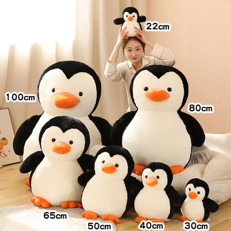 Cute Cute Penguin Doll Plush Toy Penguin Large Soft Throw Pillow Children'S Day Birthday Gift Girl