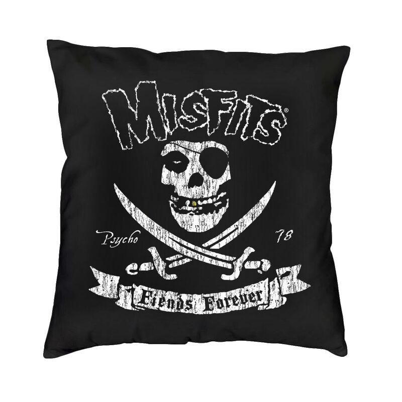 Misfits Хоррор Панк-Рок Группа Хэллоуин Наволочка для Дивана Роскошная Наволочка Бархатная Наволочка