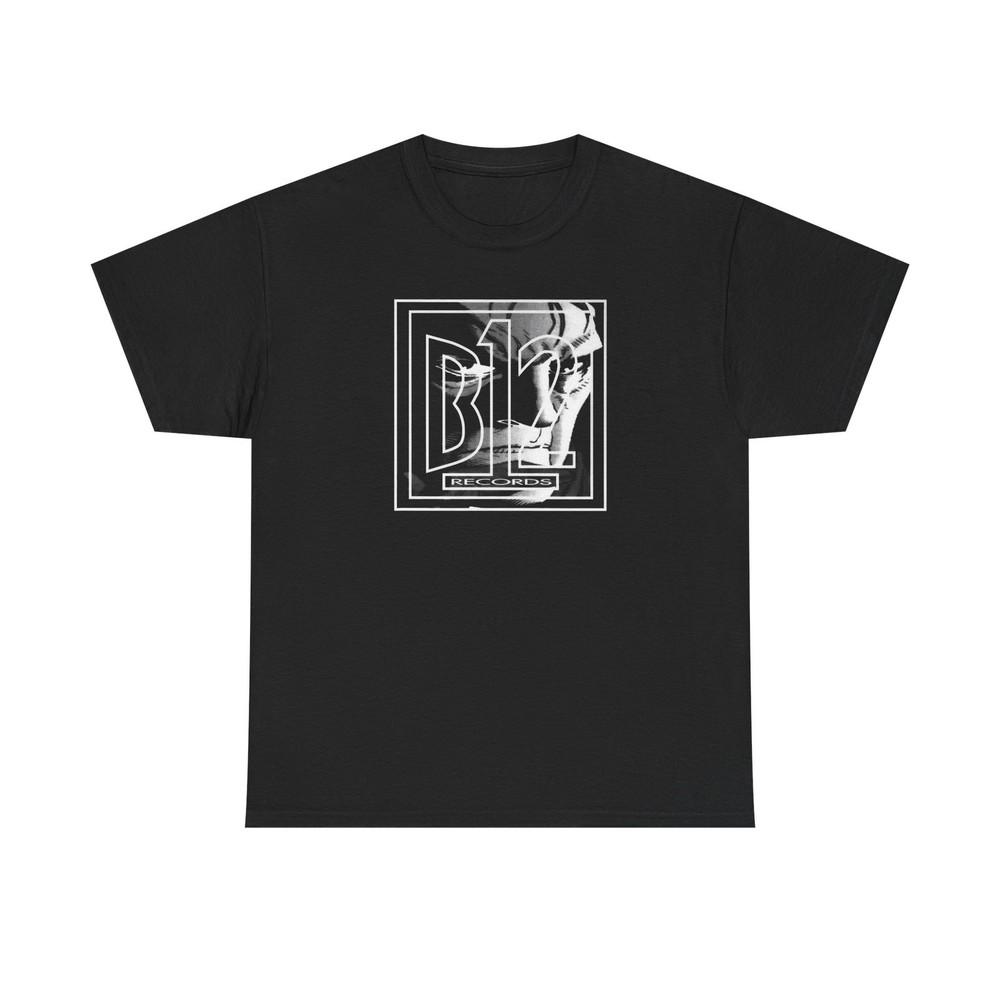B12 Records Великобритания IDM Электронный Техно Кислотный Warp Records Унисекс Футболка