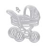 Carbon Steel Baby Stroller Soother Cutting Dies Scrapbooking Embossing Stencils