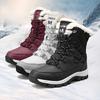 NEW Winter Snow Boots Women Plush Lining Outdoor Sport Shoes Waterproof Mountaine Shoes Anti Slip Trekking Shoes Women