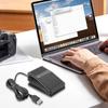 USB Pre-Program Keyboard Mouse Adapter with 2M Cable Foot Controller Pedal Switch Game Control Action HID for PC Computer Games