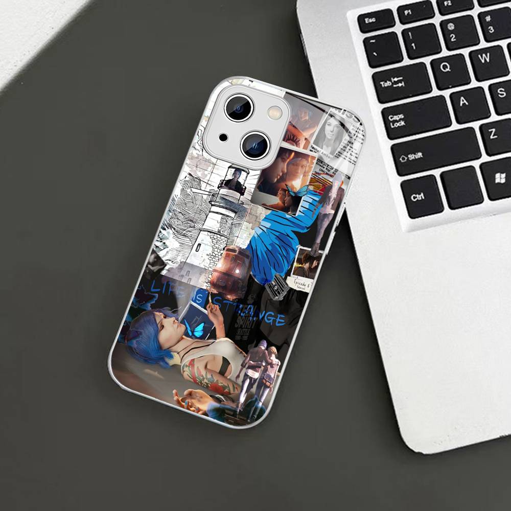 Приключенческая игра Life Is Strange Для iPhone 14 13 12 Mini 11 Pro XS Max X XR 14 Plus Закаленное Стекло Чехол