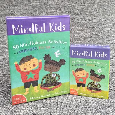 Mindful Kids 50 активностей осознанности для доброты Карточная настольная игра