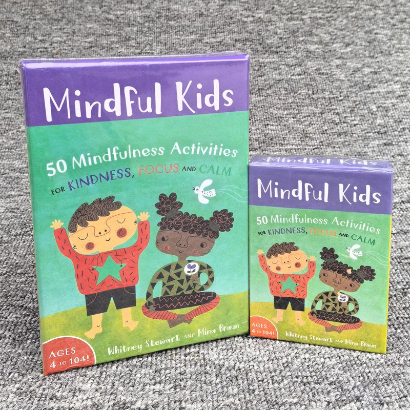 Mindful Kids 50 активностей осознанности для доброты Карточная настольная игра