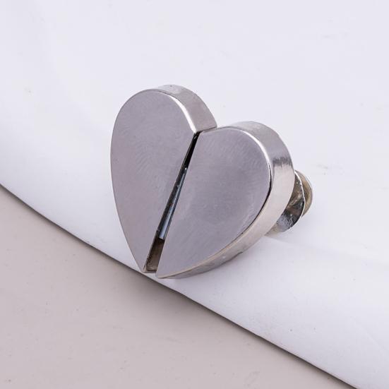 5 шт. Магнитные подхваты для штор Застежка для штор Пуговицы в форме сердца Съемные булавки Магниты в форме сердца для дома, комнаты, оконных штор, штор для автодома