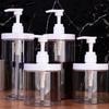 Large Capacity Pump Bottle Dispenser PET Shampoo Lotion Container Durable Press Bottle  Shower Gel