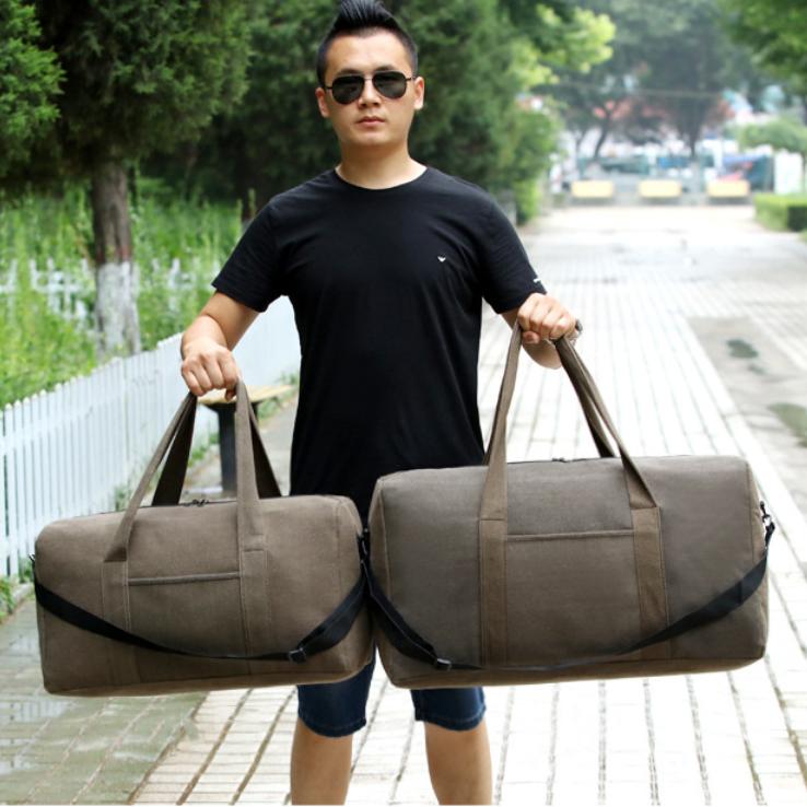 Холщовые дорожные сумки большой вместимости, сумки для ручной клади, мужская спортивная сумка, дорожная сумка для выходных