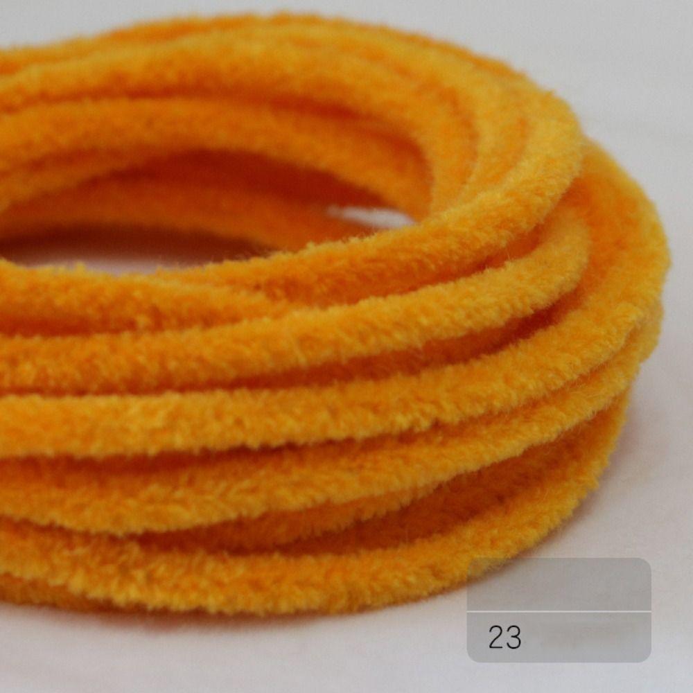 Colored Wool Handmade Twisted Rod Plush Handmade Chenille Stem  Puppy Toy