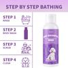 Pet Shampoo & Conditioner 2-in-1 Lavender Fragrance Refreshing Smooth Coat for All Pets