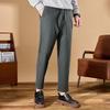 FAPAI Мужские повседневные брюки прямого кроя на кулиске