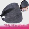 15cm Extra Wide Fabric Headband with Teeth, Korean Style Hair Clip, Hair Cave Cover, White Hair Pin
