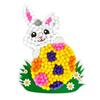 Creation Kit - MEGACREA DIY - Pom-pom Rabbit - 13.7 X 18 Cm - Multicolored - Unisex