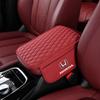1Pcs Leather Auto Consoles Car Armrest Cushion with Storage Car Styling for Honda Accord Odyssey CRV Inspire Envix Crider City Jade HRV Vezel Fit Jazz