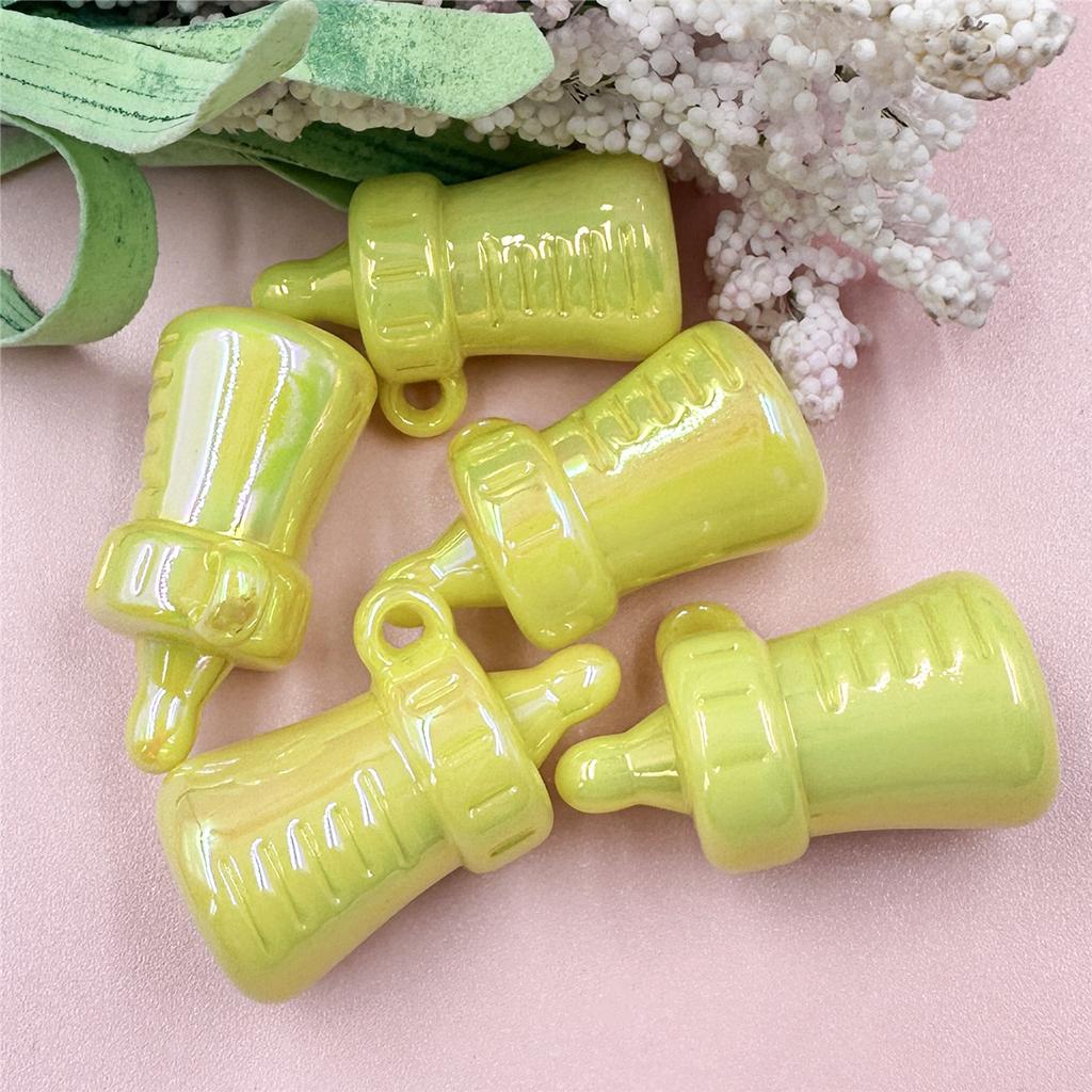 Модные свободные бусины DIY 5 шт. Материал ручной работы Аксессуары для ювелирных изделий для поделок Кормящая бутылочка 20,8*33,7 мм Подвески