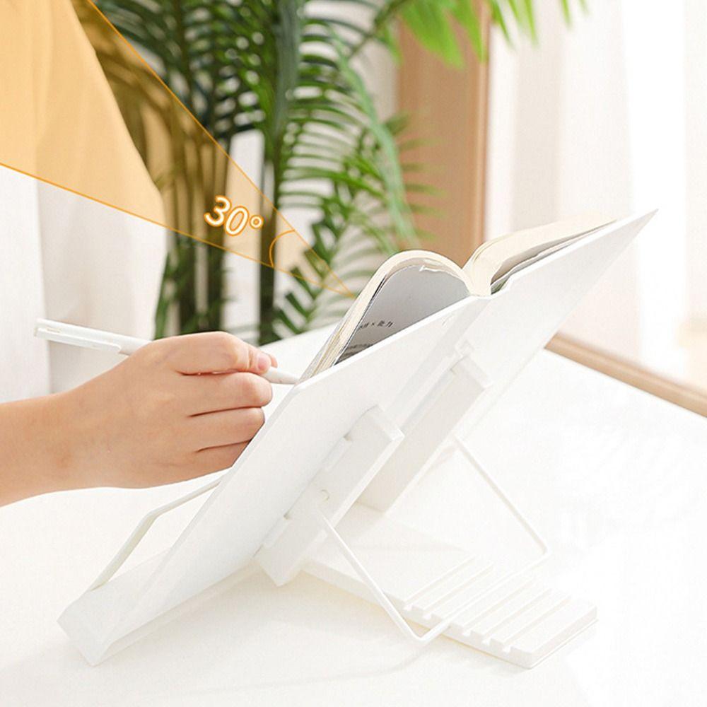 Регулируемая подставка для книг, подставка для планшета, фиксированная подставка с зажимом для книг, новая детская подставка для чтения