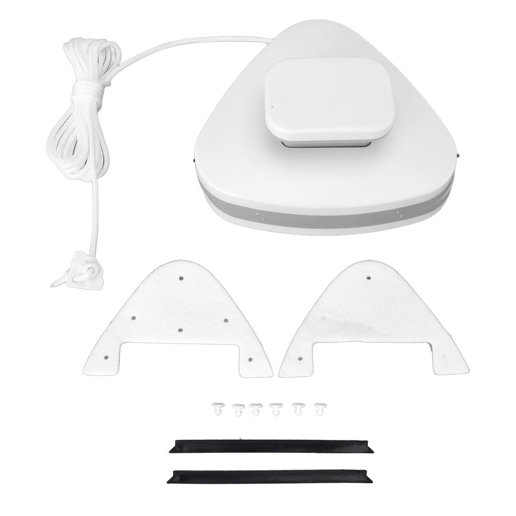 Double Sided Glass Cleaner Time Saving Versatile Triangle Shape Magnetic Window Wiper Tool for Home 3‑10