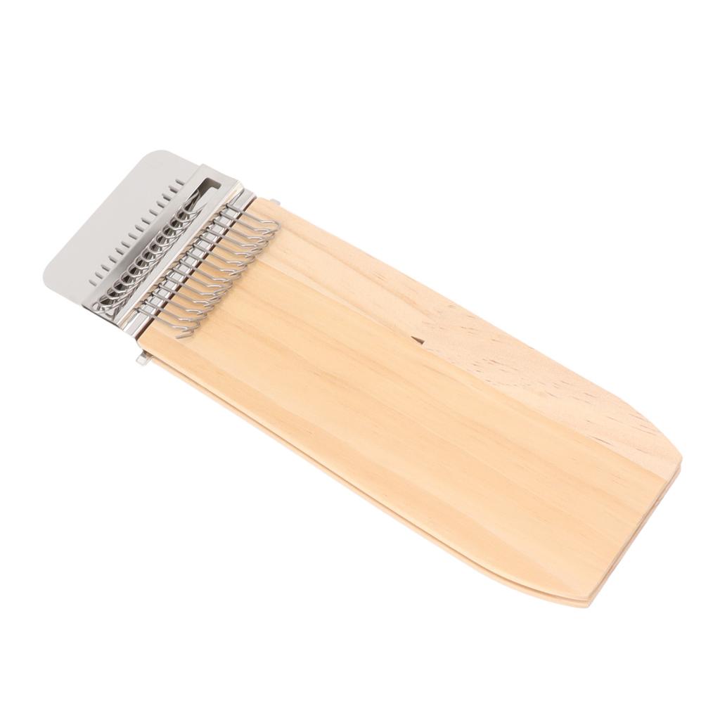 Small Weaving Loom Kit Portable Mini Loom Machine DIY Weaving Repair Tool with 14 Hooks for Socks Clothes