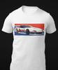 1995 Camaro Ron Fellows Гоночный автомобиль Футболка унисекс с коротким рукавом 100% хлопок Мужские футболки Топ